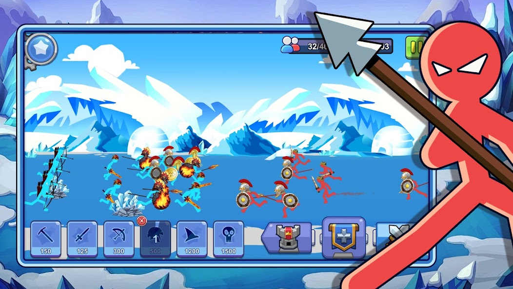 Stickman Empire : Strategy War 1.0.0 APK + Mod (Remove ads / Unlimited money) for Android