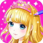Cover Image of Download Princess Coloring Book for Kids & Girls Free Games 2.4.2 APK