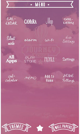 Sky Wallpaper-Pink Clouds- Screen 2