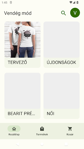 BEARIT Store Screen 2