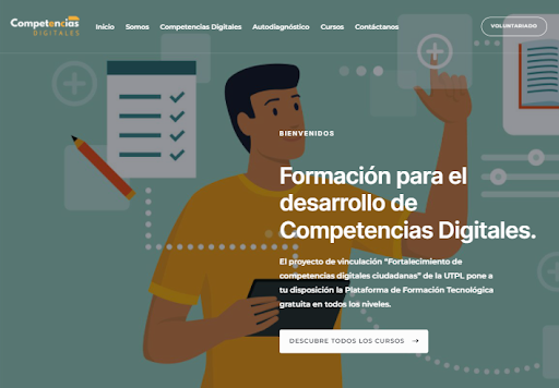 Android application DigCompEC screenshort