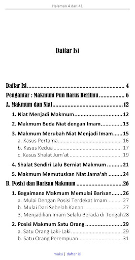Niat dan Posisi Makmum Screen 2