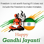 Cover Image of डाउनलोड Gandhi Jayanti Greetings 1 APK