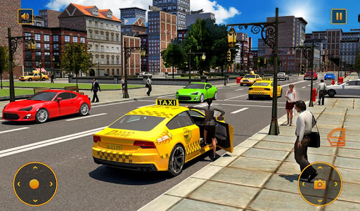 City Taxi Car Tour - Taxi Cab Driving Game 1.2 screenshots 6