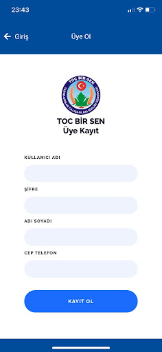Toç Bir-Sen Otomasyon Screen 2