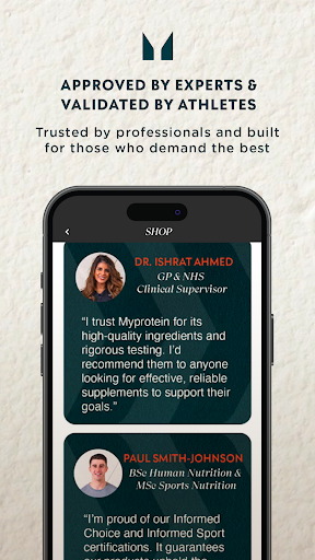 Screenshot of Myprotein: Fitness & Nutrition
