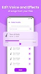 screenshot of Voice Changer - Audio Effects