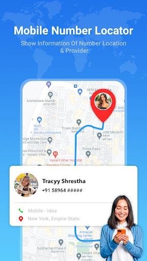 Screenshot of Mobile Number Location Tracker