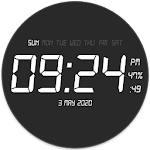 Cover Image of ดาวน์โหลด วอลล์เปเปอร์นาฬิกาดิจิตอล 1.14 APK