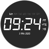 Digital Clock Live Wallpaper icon