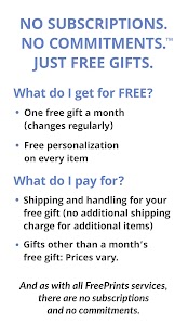 FreePrints Gifts Screenshot