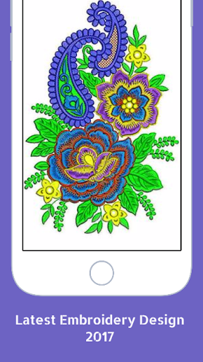 Embroidery design of 2017