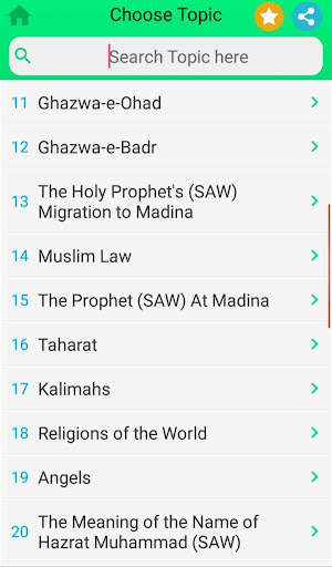 Islamic Studies Solved MCQs Screen 3