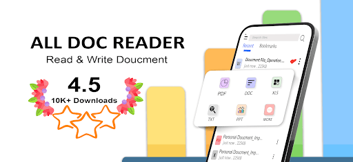 Android application All Document Viewer Word PDF screenshort