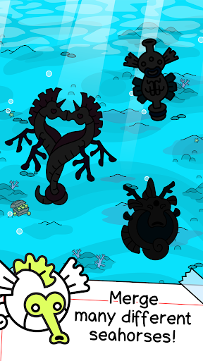 Seahorse Evolution - Merge & Create Sea Monsters screenshots 3