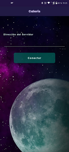 Android application caloris screenshort