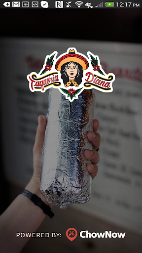 Android application Taqueria Diana screenshort