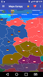 screenshot of Europe map