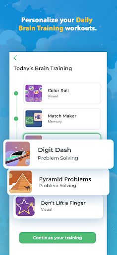 Screenshot of Brainwell - Brain Training