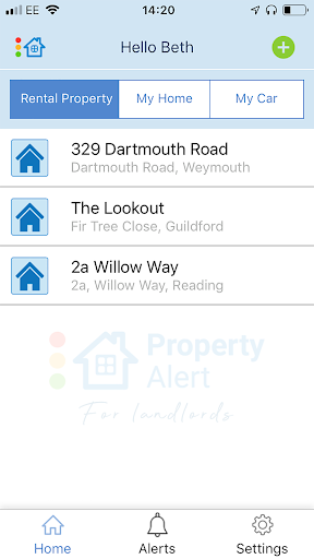 Property Alert for Landlords