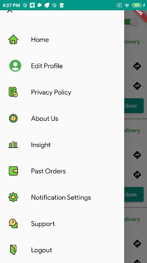 Kisanserv Delivery Screen 2
