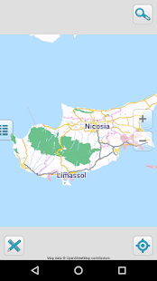Map of Cyprus offline