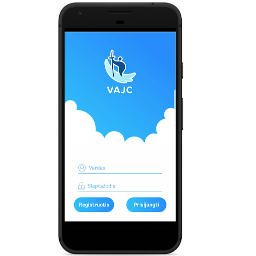 VAJC - pažinti, augti, tikėti Screen 2