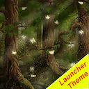 Hutan yang tema GO Launcher EX