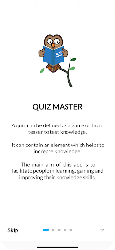 iQuiz Master Screen 2