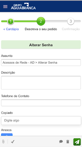 Portal SOS GAB Screen 2