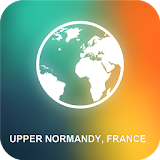 Upper Normandy, France Map icon
