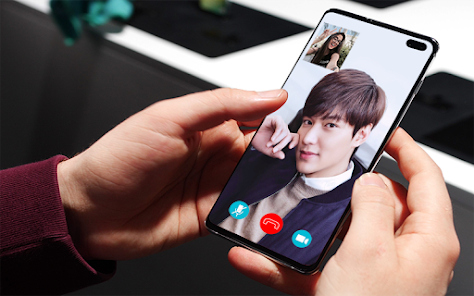 Screenshot 1 Lee Min Ho Call You - Fake Vid android