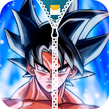 Goku Zipper Lock Screen icon