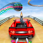 Muscle Car Stunt Race: Mega Ramp Car Shooting Game Apk