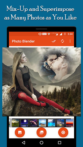 Photo Blender (Mix Up Photos) Screen 2