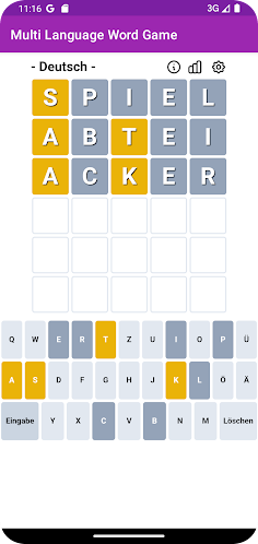 Multi Language Word Game - Screenshot 4