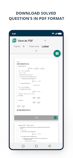 Screenshot of Derivative Calculator