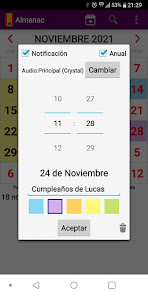 Captura 6 Almanac - Calendario 2023 android