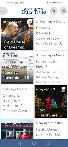 Android application Watertown Daily Times eEdition screenshort