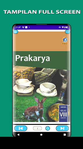 Android application Prakarya 8 Semester 1 K13 screenshort