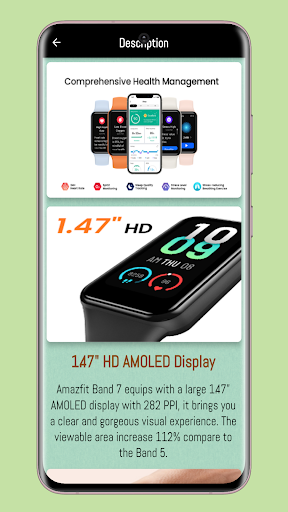 amazfit band 7 guide Screen 3