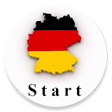 Start German now Test A1 A2 B1 B2 C1  like exam icon