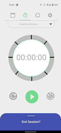 Android application Axel | Driving Time Tracker screenshort