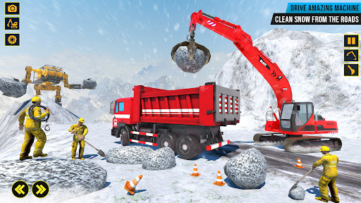 Excavator Simulator Crane Game screenshots 1