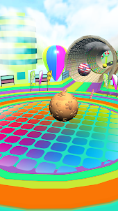 Sky Rolling Ball Game 3D Ball