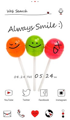 可愛い 壁紙アイコン Always Smile 無料 Androidアプリ Applion
