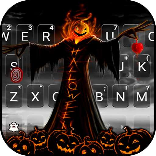 Halloween Monster Keyboard Bac logo
