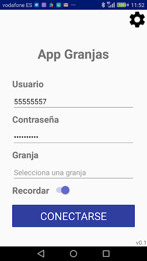 Android application NEODATA Granjas screenshort