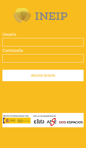 Android application INEIP Móvil screenshort