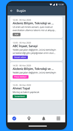 Sapiyon.com -İş Takip Programı Screen 3